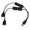 30cm, variant on ANXPTIME Double-headed USB Extension Cord Wire Data Line with Twin Switches for Charging