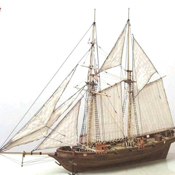 7pcs DIY Hobby Wooden Ship, Wooden Wood Sailboat Ship Kits Home DIY Model Home Decoration Boat Gift Toy Assembly Model Boat Kits Sailing Boat Kit Decor Toy Gift For Kids