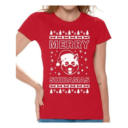 Awkward Styles Awkward Styles Merry Shibamas Tshirt Merry