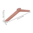 thumbnail image 2 of unbranded 1Par Base De Soporte Para TV Universal En Rosa Dorado Para Pantallas LCD Y LED, 2 of 8
