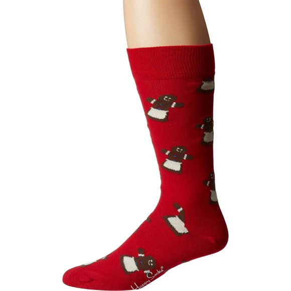 Happy Socks Gingerbread Woman Sock Bright Red 9-11