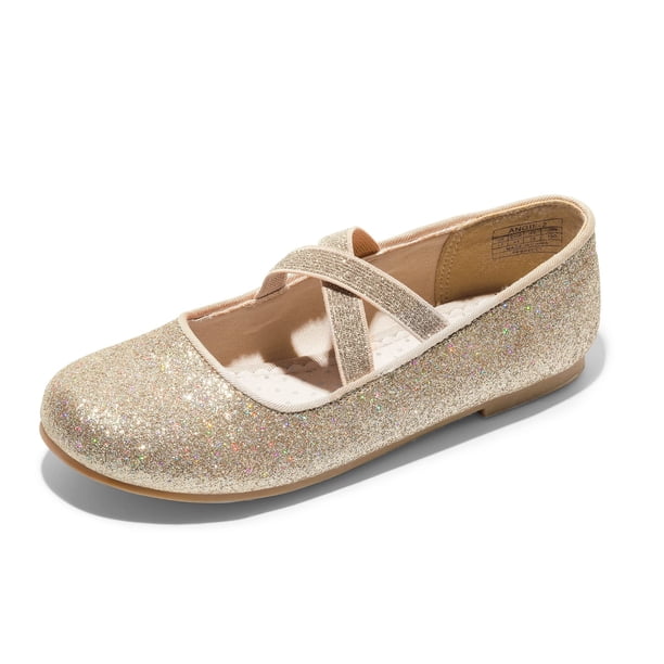 Zapatos Bailarinas para Niña DREAM PAIRS Angie-2 Dorado Talla 13