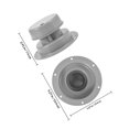 thumbnail image 2 of KONTONTY Capuchon de Remplacement pour Évent de Toit de Rv en Plastique Gris pour Ventilation de Véhicule Récréatif et Remorque, 2 of 8