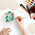 thumbnail image 4 of 9Pcs 12 Inch Wood Circles for Crafts, Unfinished Blank Wooden Rounds Slice Wooden Cutouts for DIY Crafts, 4 of 5