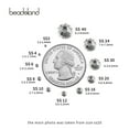 thumbnail image 4 of BEADSLAND Clear Rhinestones, Flatback Crystal Rhinestones for Craft, Crystal SS16, 1440PCS, 4 of 4