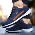 thumbnail image 2 of Zapatillas deportivas casuales de cuero impermeables, zapatos de hombre, zapatos blancos de moda, talla 38-48, 2 of 6