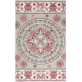 thumbnail image 2 of SAFAVIEH Bellagio Vanessa Floral Wool Area Rug, Sage/Ivory, 6' x 9', 2 of 11