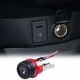 thumbnail image 6 of 12V Universal Car Lighter with USB - Multifunctional Charging Lighter Assembly, Car Lighter with Mobile Phone Charge Port （ Red ）, 6 of 6