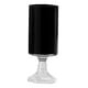 thumbnail image 3 of Jarrón de vidrio, adorno de escritorio, accesorio fotográfico decorativo, escultura francesa, estatua, flor Negro, 3 of 9