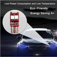 thumbnail image 3 of 2pcs T10 W5W LED RGB Remote Control Lights Indicator Bulb Car Interior Wedge Side Lamps, 3 of 5