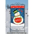 thumbnail image 4 of Toland Home Garden Snowman Believe Winter Flag Double Sided 28x40 Inch, 4 of 5