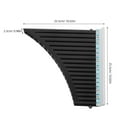 thumbnail image 2 of BRIGHTFUFU Pan Flute Instrumento Musical Para Principiantes En Con Portátil Y Agradable Agarre, 2 of 8
