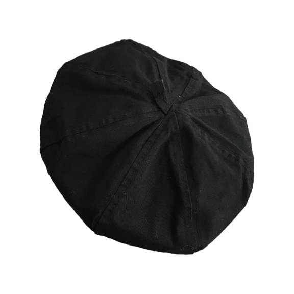 56-58cm hat circumference candy color beret women's thin spring and summer retro sunscreen hat - black