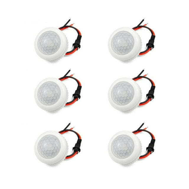 1/4/6/10 Pieces Smart Auto ON/OFF PIR Motion Sensor Switch Light Control For Home Lighting LED Lamp ,Won't Irritate Eyes