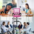 thumbnail image 2 of BestOffice Ergonomic Office Chair, Lumbar Support, Adjustable Height with Armrests for Adults(Pink), 2 of 7
