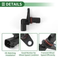 thumbnail image 4 of Sensor de velocidad de rueda ABS Unique Bargains trasero izquierdo derecho Sensor del sistema de frenos antibloqueo No.56041393AA para Jeep Cherokee 2001-2006, 4 of 7