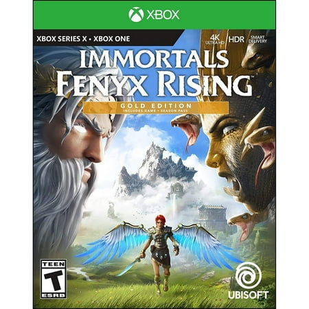 Immortals Fenyx Rising Gold Edition Xbox One [Brand New] Immortals Fenyx Rising Gold Edition Xbox One [Brand New] Item specifics Model: 0887256106621 Platform: Microsoft Xbox Series X|S Release Year: 2020 Rating: T-Teen Publisher: Ubisoft Game Name: Immortals Fenyx Rising Gold Edition