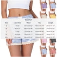 thumbnail image 5 of yillto Women Pajamas Shorts Cute Plaid Pjs Short Pants Sleepwear Lounge Shorts Bottoms Elastic Boxers with Pockets, 5 of 6