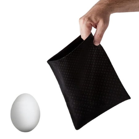 MilesMagic Magician's Malini Eggs Bag Gimmick with Egg Vanishing Routines Real Stage Magic Trick