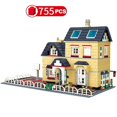 thumbnail image 1 of City Architecture Villa Cottage Modelo Building Blocks Compatible Frien kaili Sencillez, 1 of 5