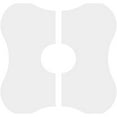 thumbnail image 4 of 26"OD x 7"ID x 9"C x 1"P Luna Architectural Grade PVC Contemporary Ceiling Medallion, Two Piece, 4 of 11