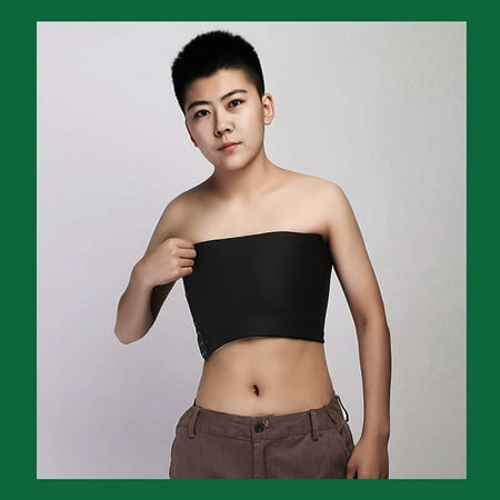 

yotyukeb Sleepwear For Womens Pajamas For Women Bras For Women Solid Les Chest Binder Breath Mini Mizer Breast Undershirt Tomboy Bra