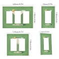 thumbnail image 2 of Yayeee Rocker Switch Wall Plate 1-Gang 4.6"x2.9" Home Decorative Outlet Cover, Green Lemon Juice, 2 of 6