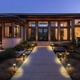 thumbnail image 6 of C Cattleya 6-Pack Black Solar LED Outdoor Landscape Lights for Garden Walkway and Backyard, 6 of 7