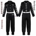 thumbnail image 5 of Anime Tokyo Revengers Keisuke Baji Chifuyu Matsuno Smiley Ken Tokyo Manji Gang Cosplay Costume Black Embroidery Jacket Uniform, 5 of 5
