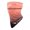 Pink, variant on jinwen Washable Cycling Bandana Neck Gaiter Face Balaclava Scarf Dust Gray