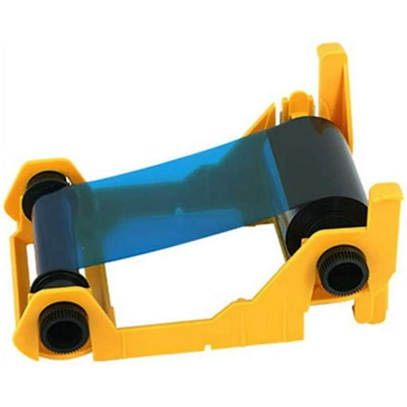 800033-840 YMCKO Color Ribbon for Zebra ZXP Series 3 ZXP3 Card Printer 200 Prints 800033-840 Ribbon Compatible