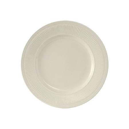 

Tuxton Hampshire Eggshell White Embossed 10-1/4-Inch Plate Pack of 12