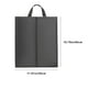 thumbnail image 3 of Bolsa Organizadora de Zapatos de Viaje - Funda Transpirable para Colgar Zapatillas, Tela Oxford, 40 X 30 Cm, Color Negro, 1 Pieza, 3 of 6