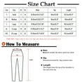 thumbnail image 3 of Usmixi Palazzo Pants for Women Palazzo Pants for Women Fashion Floral Loose Wide Leg Flare Pants Button High Waist Lightweight Ladies Long Pants Trousers Under $5, 3 of 6