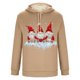 thumbnail image 4 of Sudadera con capucha para hombre, informal, a la moda, con estampado navideño, de manga larga y bolsillo, de poliéster, 4 of 5