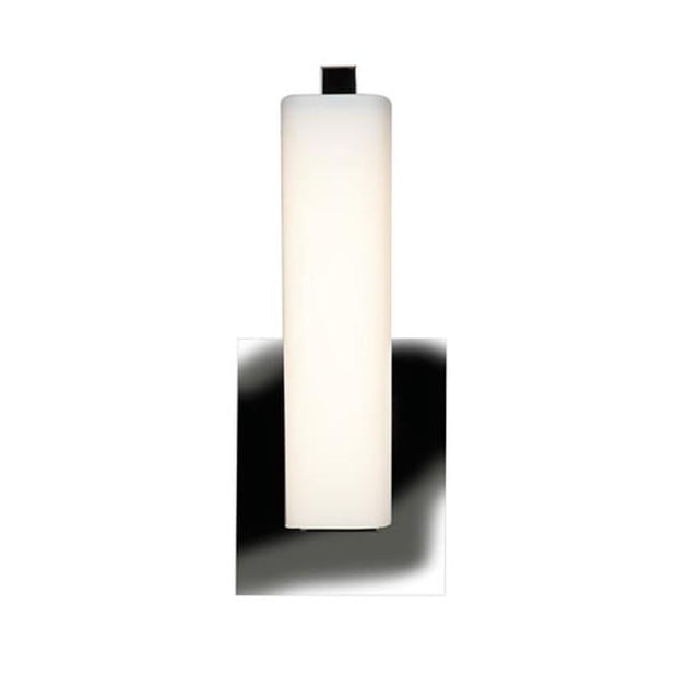 Access Lighting 70034LEDD-CH-OPL 5 in. Chic LED Chrome Vanity Light Wall Light in 3000K, Glass - Opal