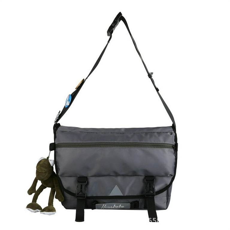 Men s Large capacity Waterproof Student Messenger Bag Walmart