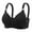 Black, variant on Lixiuxyad Woman Bra Women Plus Size Front Button Closure Bra Senior Older Push Up Wireless Comfort Everyday Bras Older Convenient Bra