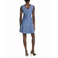 thumbnail image 2 of Derek Lam womens  10 Crosby Cayman Jacquard Dress, 6, Blue, 2 of 3