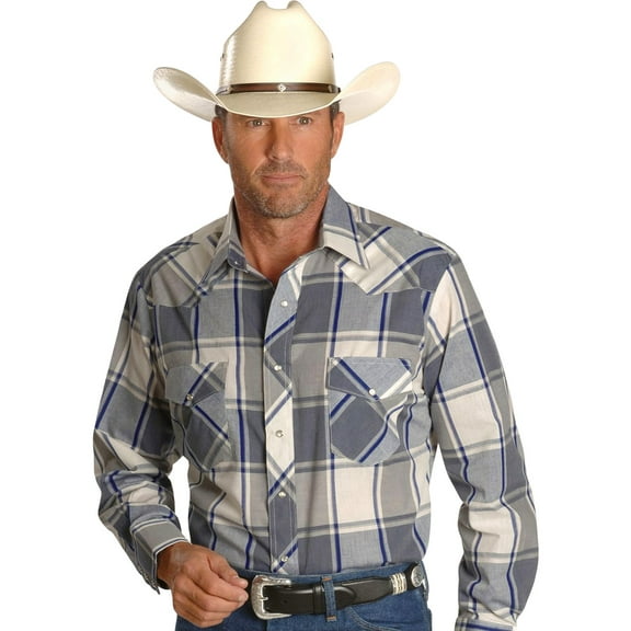 Men's Assorted Long Sleeve Western Shirt Big - 75951Pp_X2