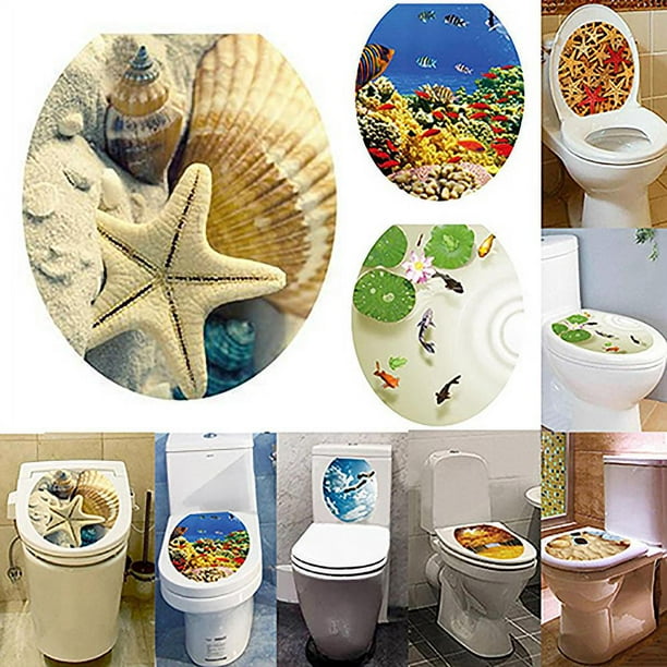 Ocean on sale toilet seat