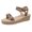Brown, variant on Vedolay Sandals for Women Sandals for Women Dressy Summer Casual Ankle Strap Platform Sandals,Beige 7.5