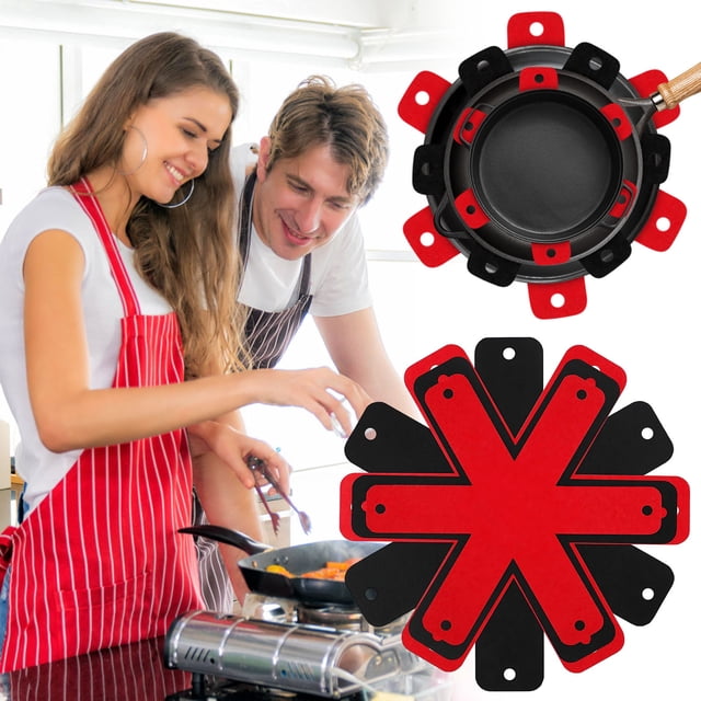 Clearance! JMYHOAM Kitchen Essentials Pot and Pan Protectors 12 Pcs Pan Protectors for Stacking Pots and Pans Dividers 4 Different Sizes Avoid Scratching Cookware Protectors Kitchen Appliances