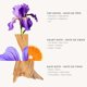 thumbnail image 4 of Panier Des Sens New Blooming Iris Eau De Toilette Perfume ligero para mujeres - Fragancia floral natural - Cabello y cuerpo - Regalo para mujeres Hecho en Francia - Spray corporal de larga duración Ap, 4 of 7
