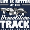 thumbnail image 3 of CafePress - Demo Derby Life Is Better At Demolition Tr T Shirt - Men's Classic Graphic Cotton T-Shirt, 3 of 4