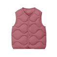 thumbnail image 2 of Wlynlyn Toddler Puffer Vests Boys Girls Lightweight Sleeveless Kids Casual Fall Winter Waistcoat Outerwear down Vests Casual Quilted Jacket(5-6 Years), 2 of 8