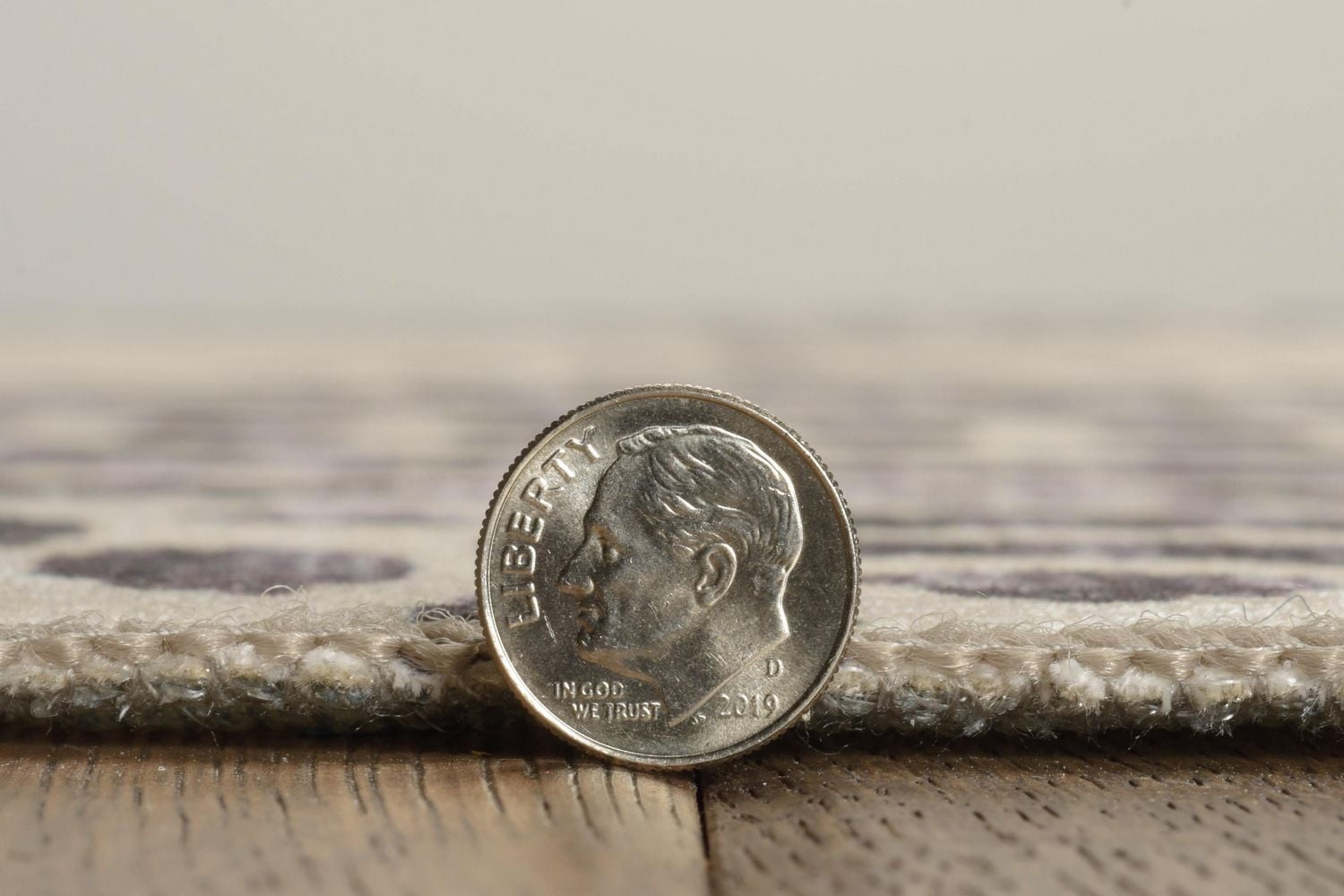 Outdoor Washable Navarre Ivory & Brown 7' x 9' Area Rug