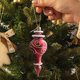 thumbnail image 5 of Caja de regalo de 3 bolas navideñas | Adornos colgantes creativos para árbol de Navidad con pintura a color | Adornos colgantes de bolas navideñas de plástico para fiestas, 5 of 6
