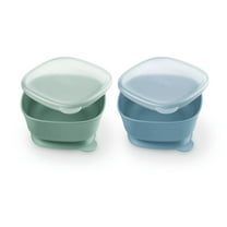 NUK First Choice Suction Bowls and Lids, 2 Pack