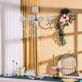 thumbnail image 2 of Gold Floor Candelabra for centerpieces, 45.3in Tall 5-Branch Candle Holder with Crystal Beaded Chandelier Holder Stand for Wedding Aisle Party Ceremony Christmas Decoration, 2 of 6